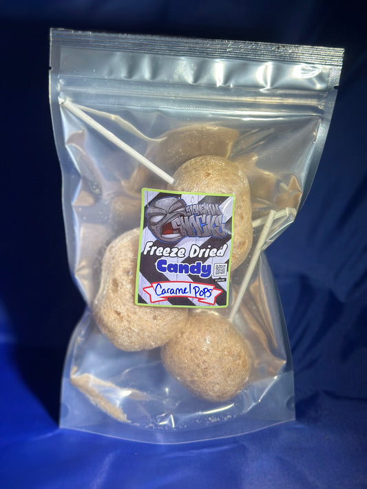 Freeze Dried Caramel Pops