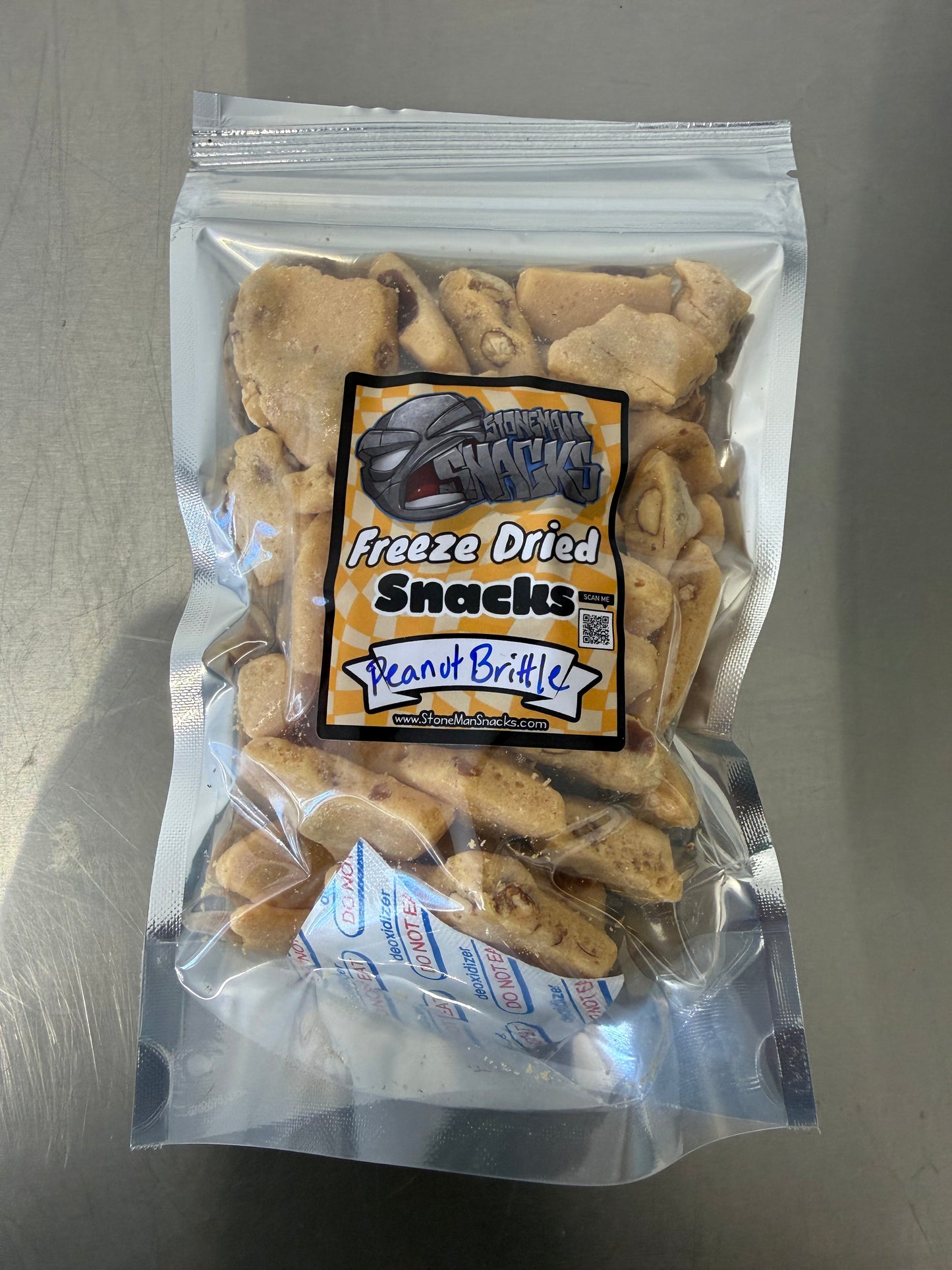 Freeze Dried Peanut Brittle