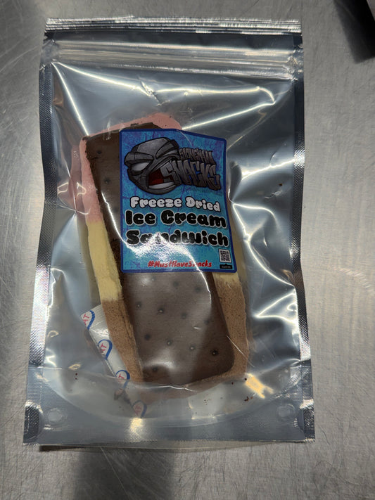Freeze Dried Neapolitan Ice Cream Sandwich