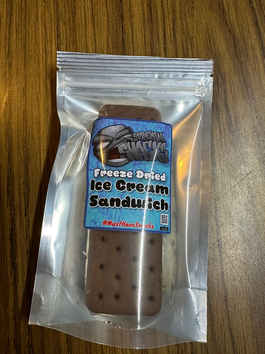 Freeze Dried Cookies & Cream Ice Cream Sandwich